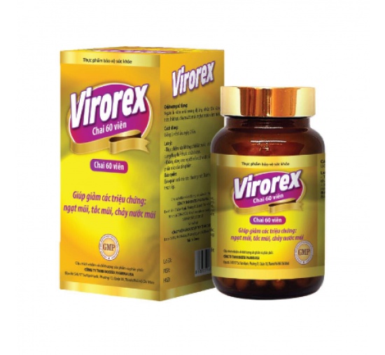 Virorex Chai 60 Viên
